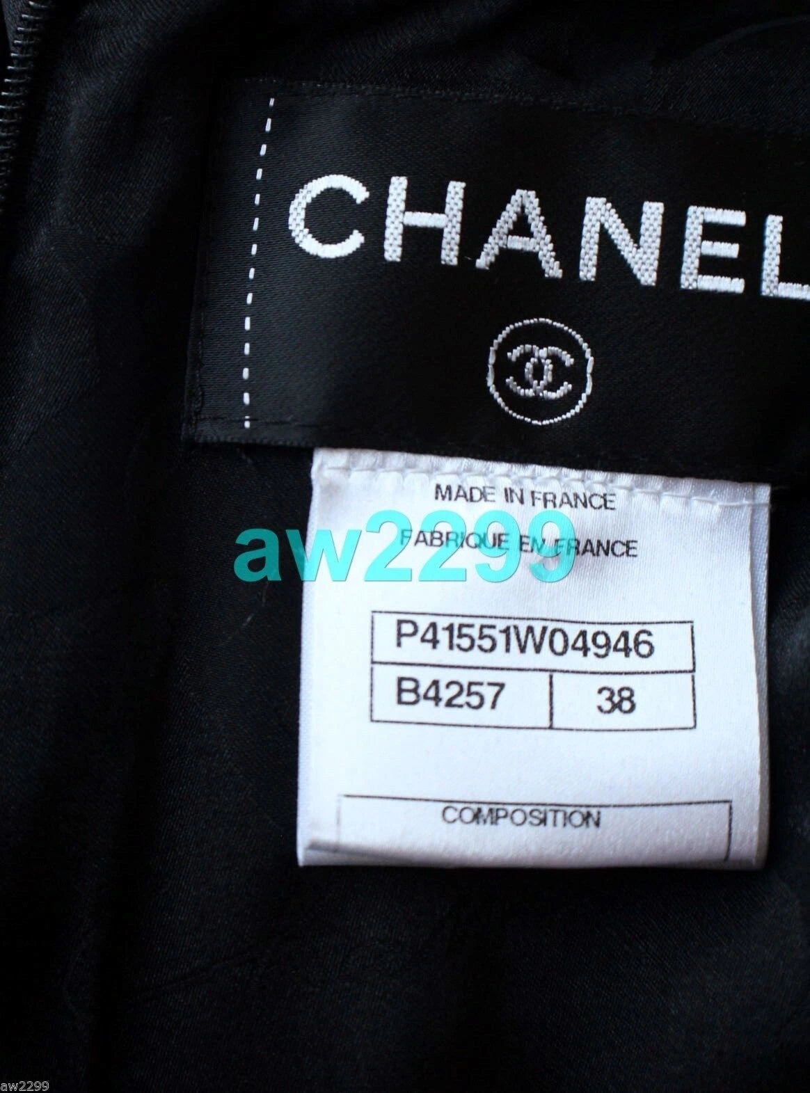CHANEL 11A 2011 Most Wanted Paris Byzance Gripoix Dress 38 Blue & Black New