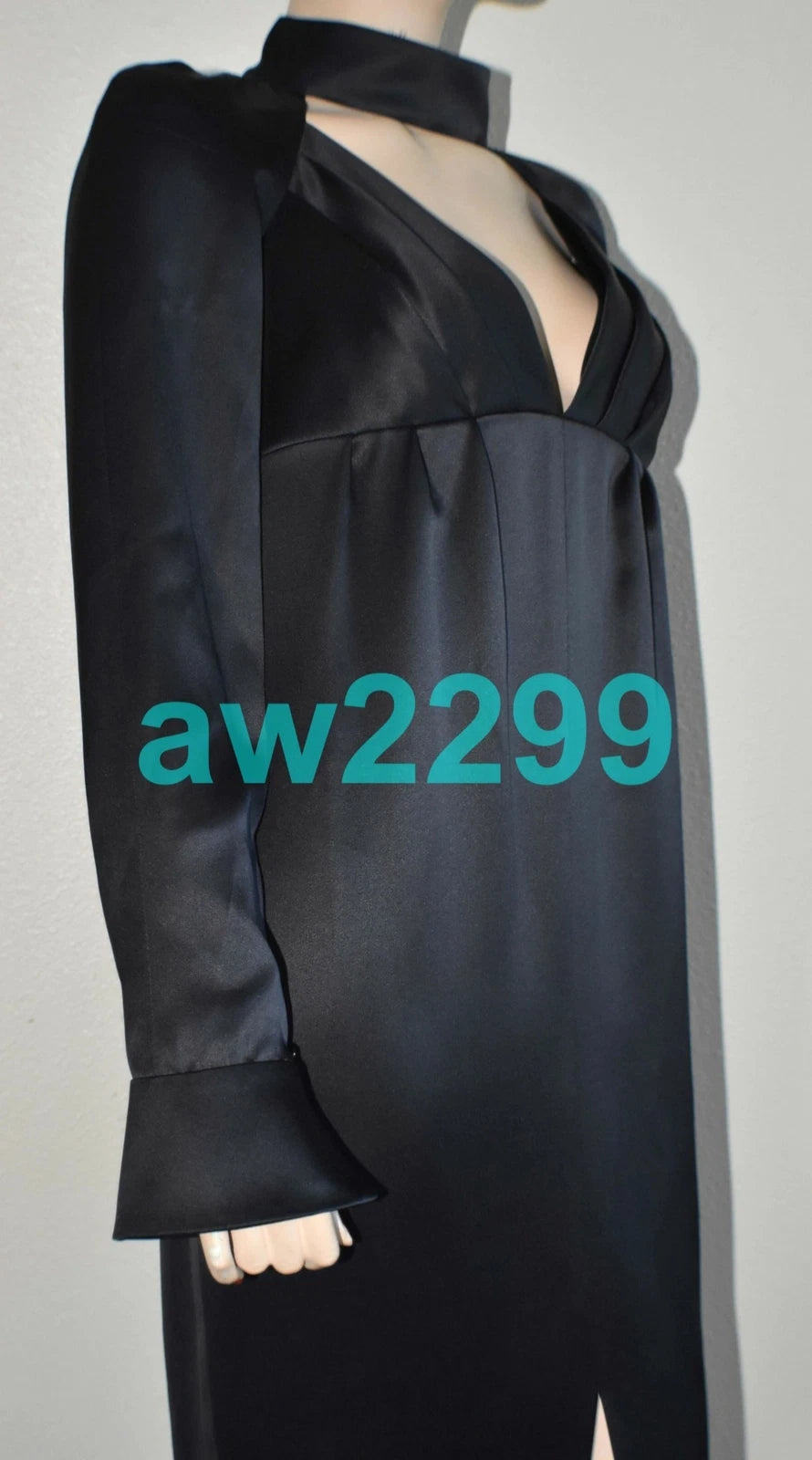 EXQUISITE NWT CHANEL EVENING MAXI RUNWAY DRESS NEW 40 BLACK