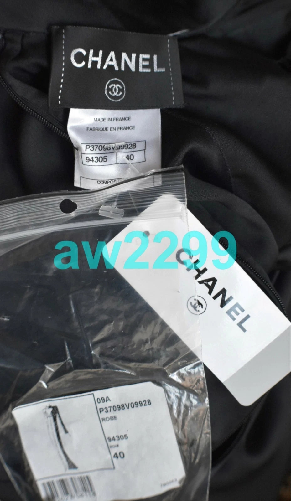 EXQUISITE NWT CHANEL EVENING MAXI RUNWAY DRESS NEW 40 BLACK